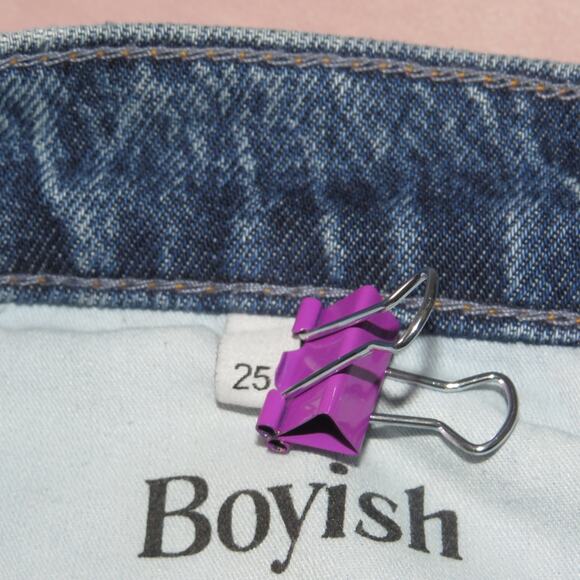 Boyish City Lights Billy High Rise Distressed Skinny Jeans - Picture 11 of 14